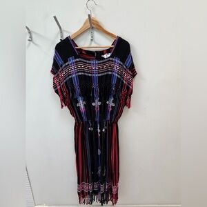 Vintage Fringed Dress